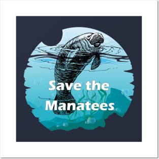 Save the Manatee Posters and Art